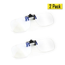 Carica l&#39;immagine nel visualizzatore di Gallery, 2 pack Blue Light Filter Clip On Computer Glasses 8099T44 Clip On Computer Glasses cyxus