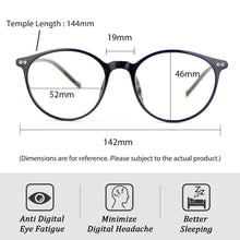 Load image into Gallery viewer, Blue Light Filter Computer Glasses 8002