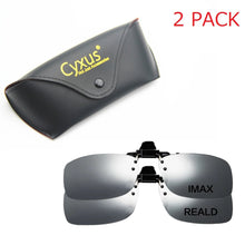 Carica l&#39;immagine nel visualizzatore di Gallery, 3D Glasses Clip-on Glasses for RealD &amp; IMAX 3000B Clip On Computer Glasses cyxus
