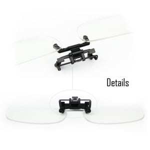 2 pack Blue Light Filter Clip On Computer Glasses 8099T44 Clip On Computer Glasses cyxus
