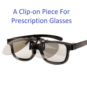 3D Glasses Clip-on Glasses for RealD & IMAX 3000B Clip On Computer Glasses cyxus