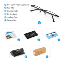 Load image into Gallery viewer, Blue Light Filter Computer Glasses 8003