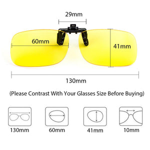 Blue Light Filter Clip On Computer Glasses 8000Y05 Clip On Computer Glasses cyxus