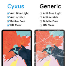 Cargar imagen en el visor de la galería, Blue Light Filter 9H Screen Protector for Apple iPad Pro 10.5/11/12.9 inch Screen Protector cyxus