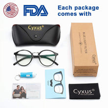 Load image into Gallery viewer, Blue Light Filter Computer Glasses 8065