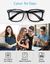 Load image into Gallery viewer, Blue Light Filter Computer Glasses 8082