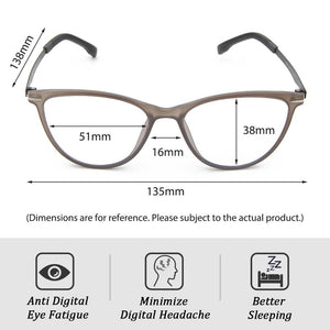 Blue Light Filter Computer Glasses 8067