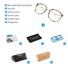 Load image into Gallery viewer, Blue Light Filter Computer Glasses 8069 Computer Glasses cyxus