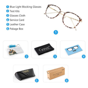 Blue Light Filter Computer Glasses 8069 Computer Glasses cyxus