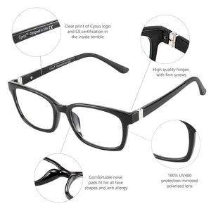 Blue Light Filter Computer Glasses 8086 Computer Glasses cyxus