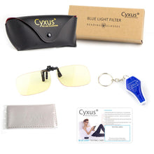 Cargar imagen en el visor de la galería, Blue Light Filter Clip On Computer Glasses 8000L04 Clip On Computer Glasses cyxus