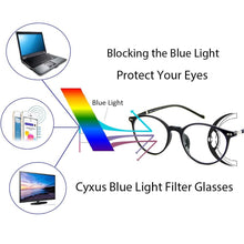 Load image into Gallery viewer, Blue Light Filter Computer Glasses 8002